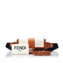 Fendi | Pre-Owned Zucca Convertible Leather Belt Bag | Brown