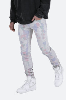 M363 Painted Slim Denim | Off White