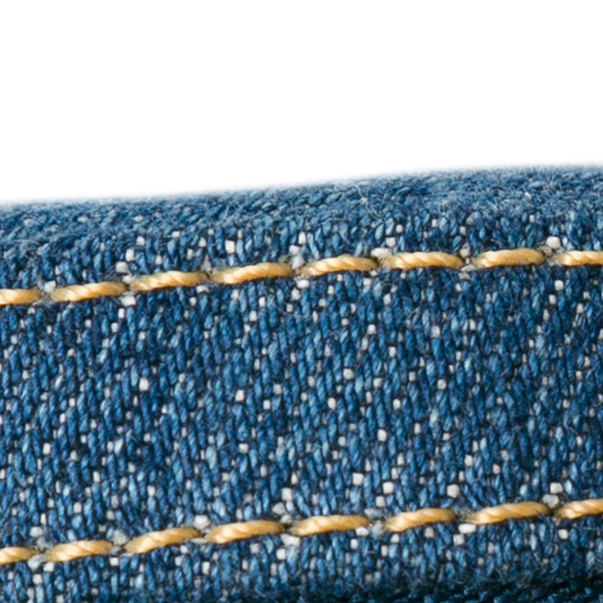 Stella McCartney | Pre-Owned Denim Logo Crossbody Bag | Blue