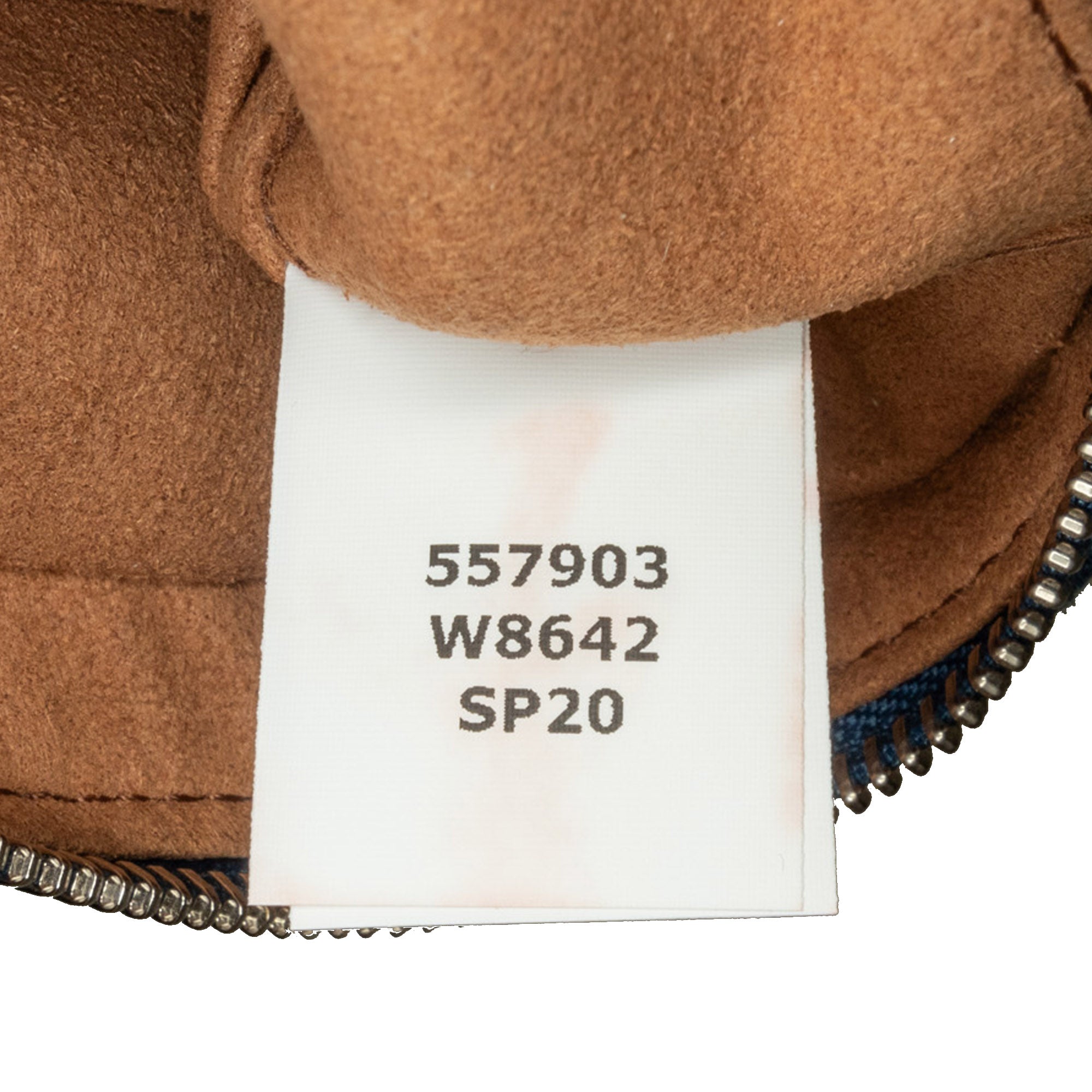 Stella McCartney | Pre-Owned Denim Logo Crossbody Bag | Blue