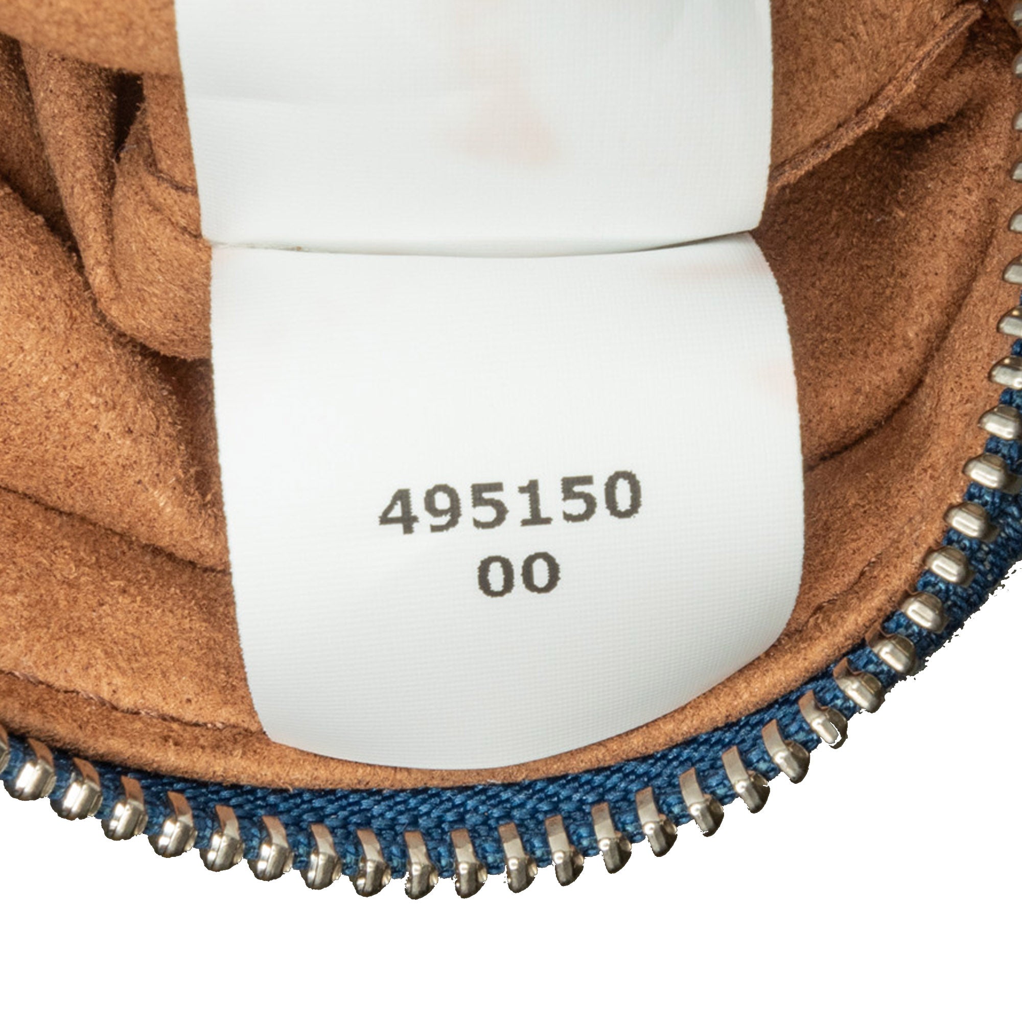Stella McCartney | Pre-Owned Denim Logo Crossbody Bag | Blue