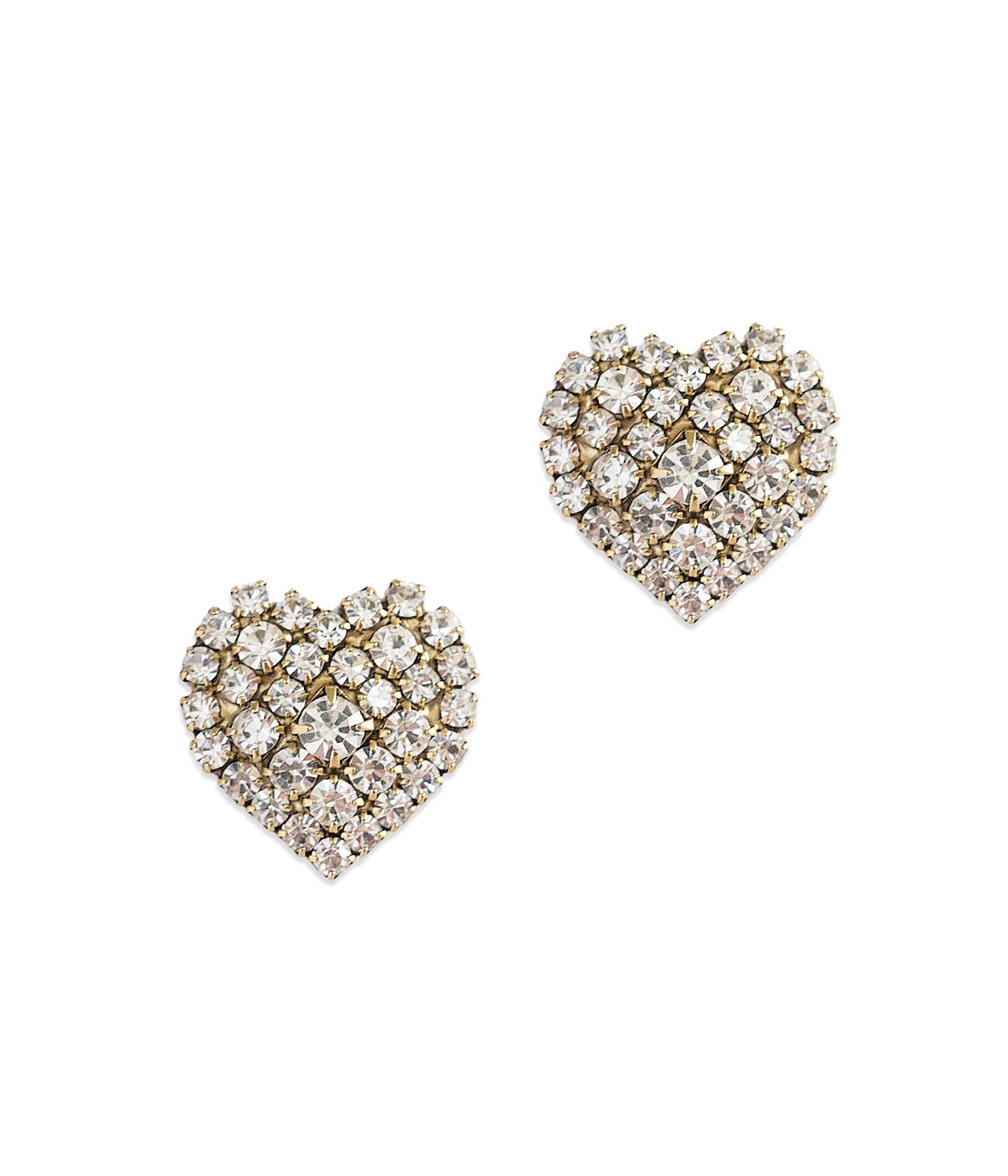Maci Heart Studs - Loren Hope