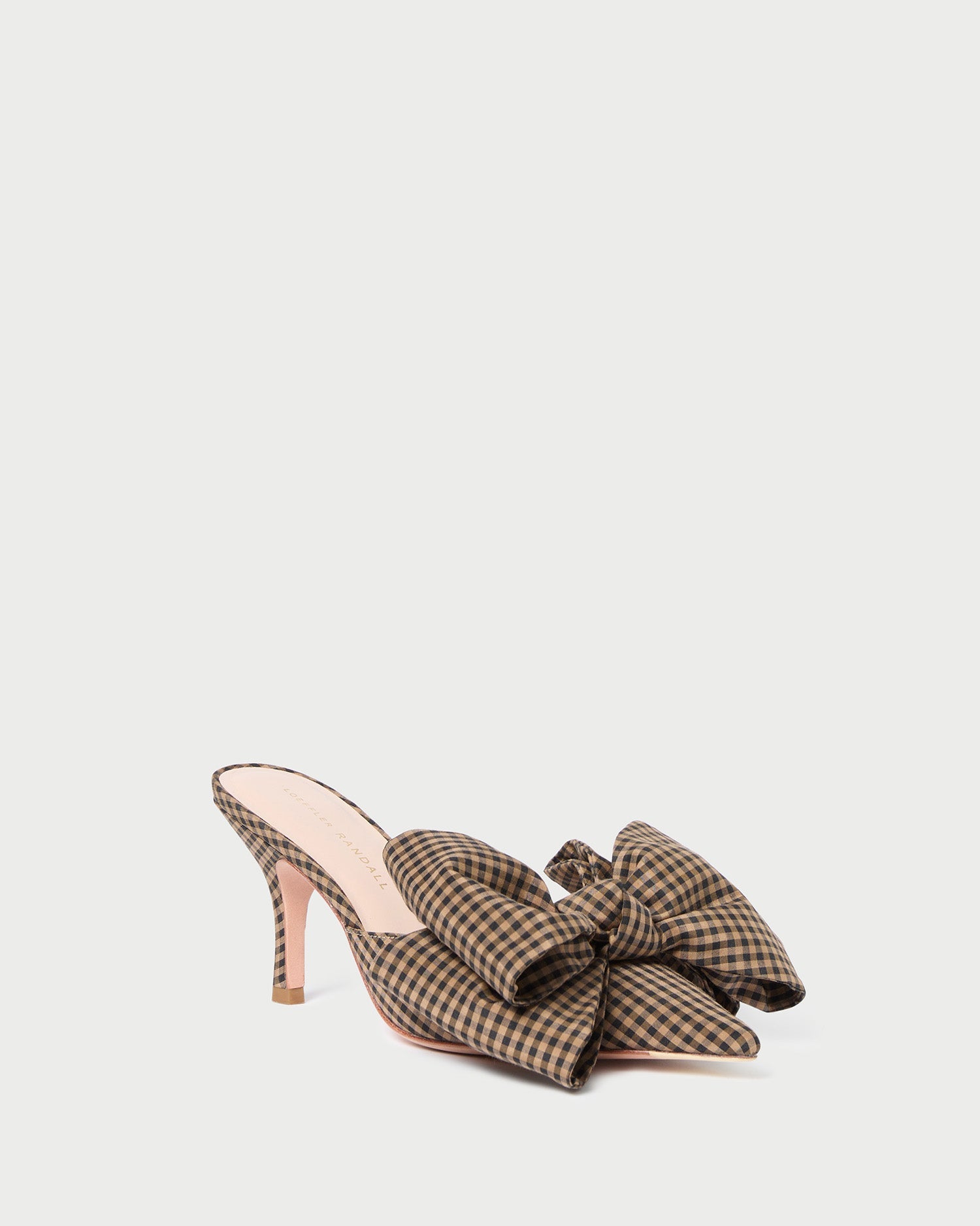 Color: Brown/Black Check