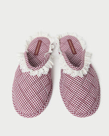 Color: Mini Maroon Gingham