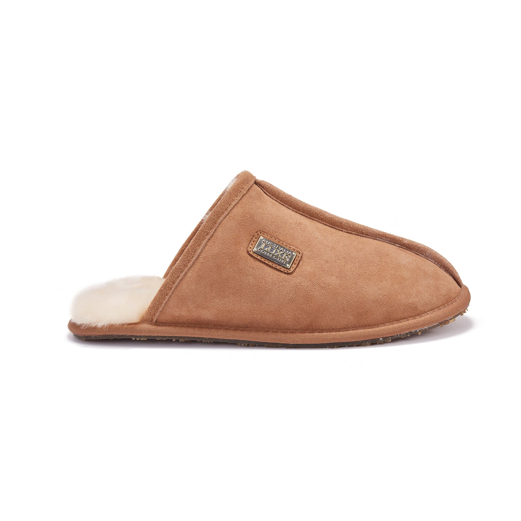 MENS CLOSED MULE CHESTNUT - Australia Luxe Collective