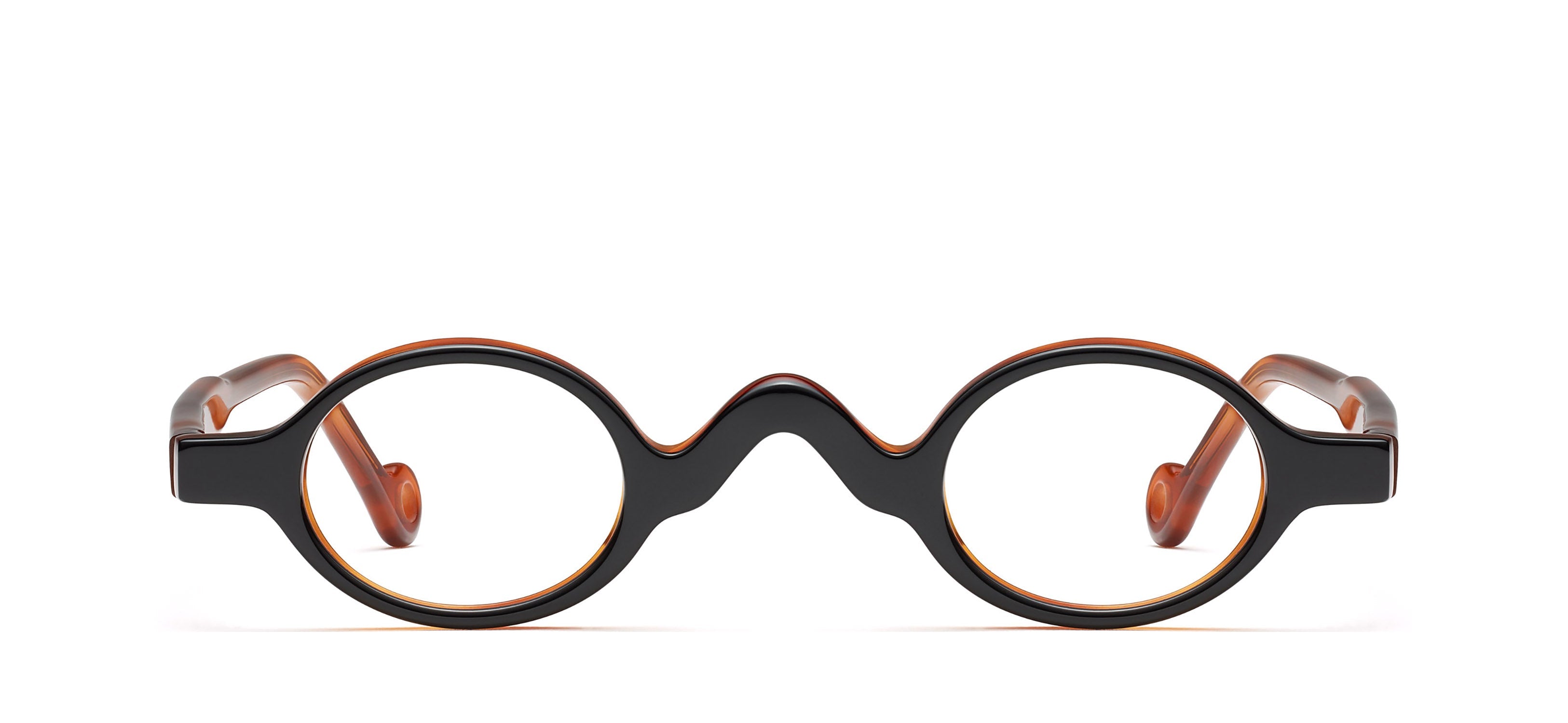 Lifesaver Oval in Black / Tortoise