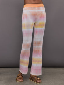 Missoni | Straight Ribbed Trousers | Orange/Multi