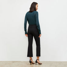 Back image of a woman wearing the Archie Jean in Black