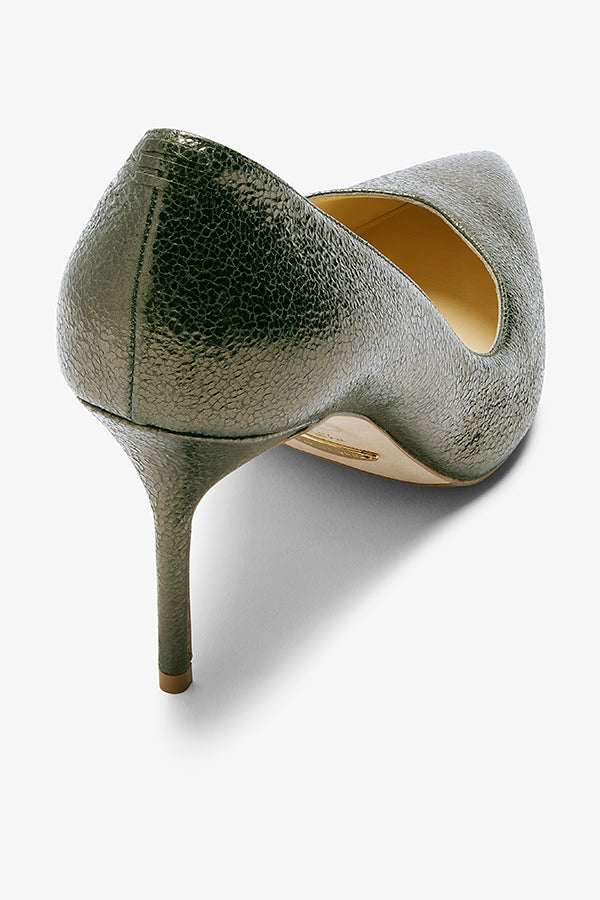 Packshot image of the sarah flint perfect pump in cypress crackle | Exclude