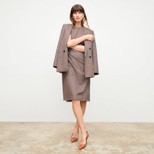 Women | Jeannine Dress - Sharkskin | Windowpane Multi