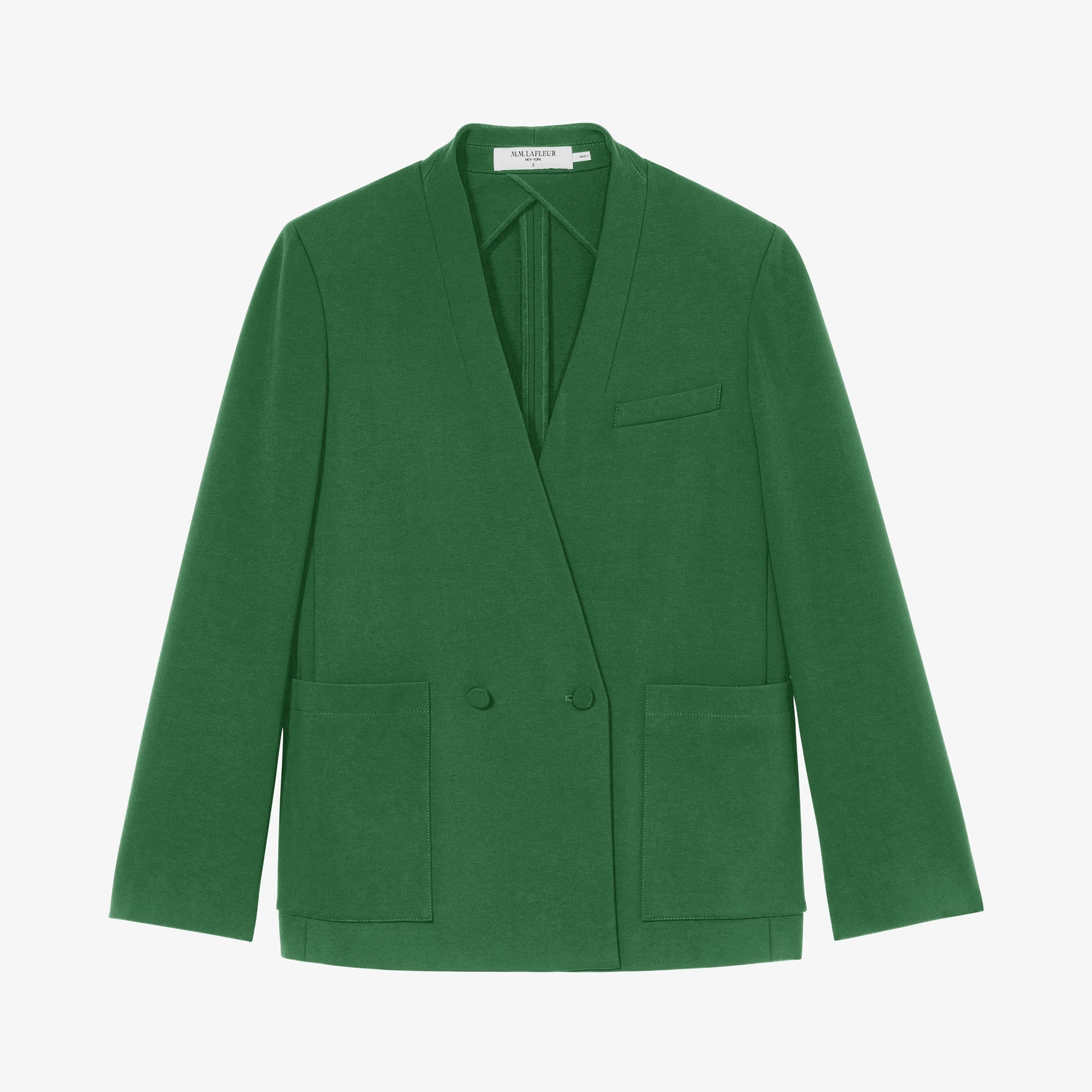 packshot image of the janette jacket in shamrock 