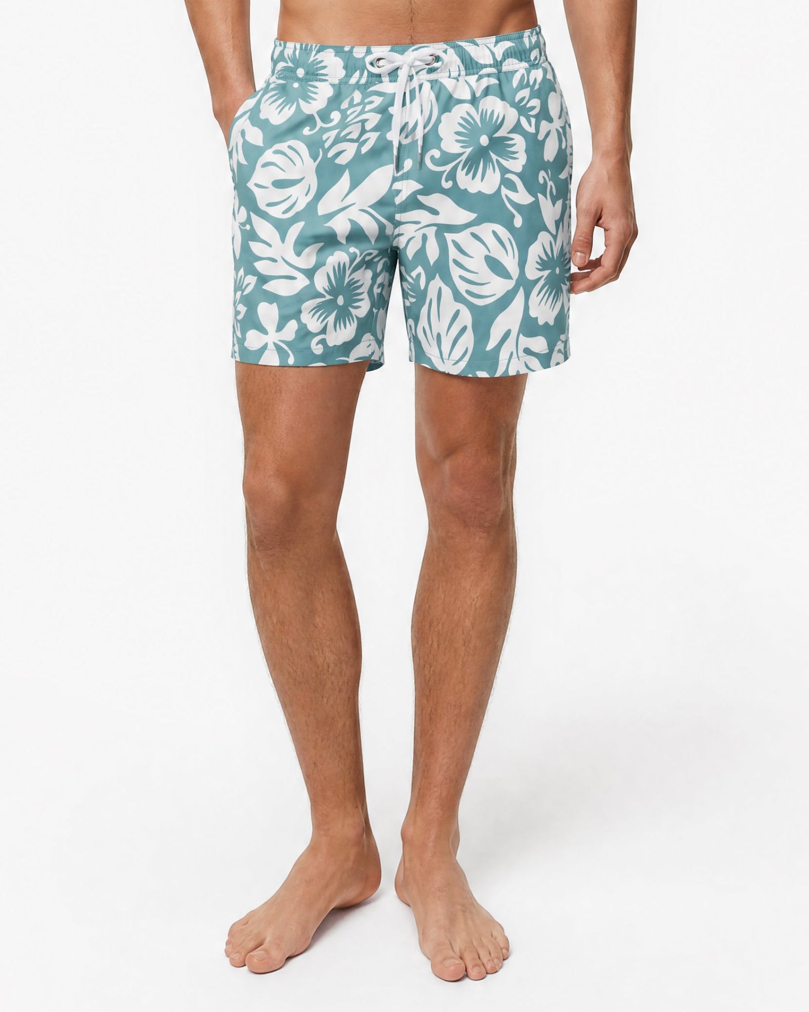Mens | Stretch Volley Swim Short 5" | Sage