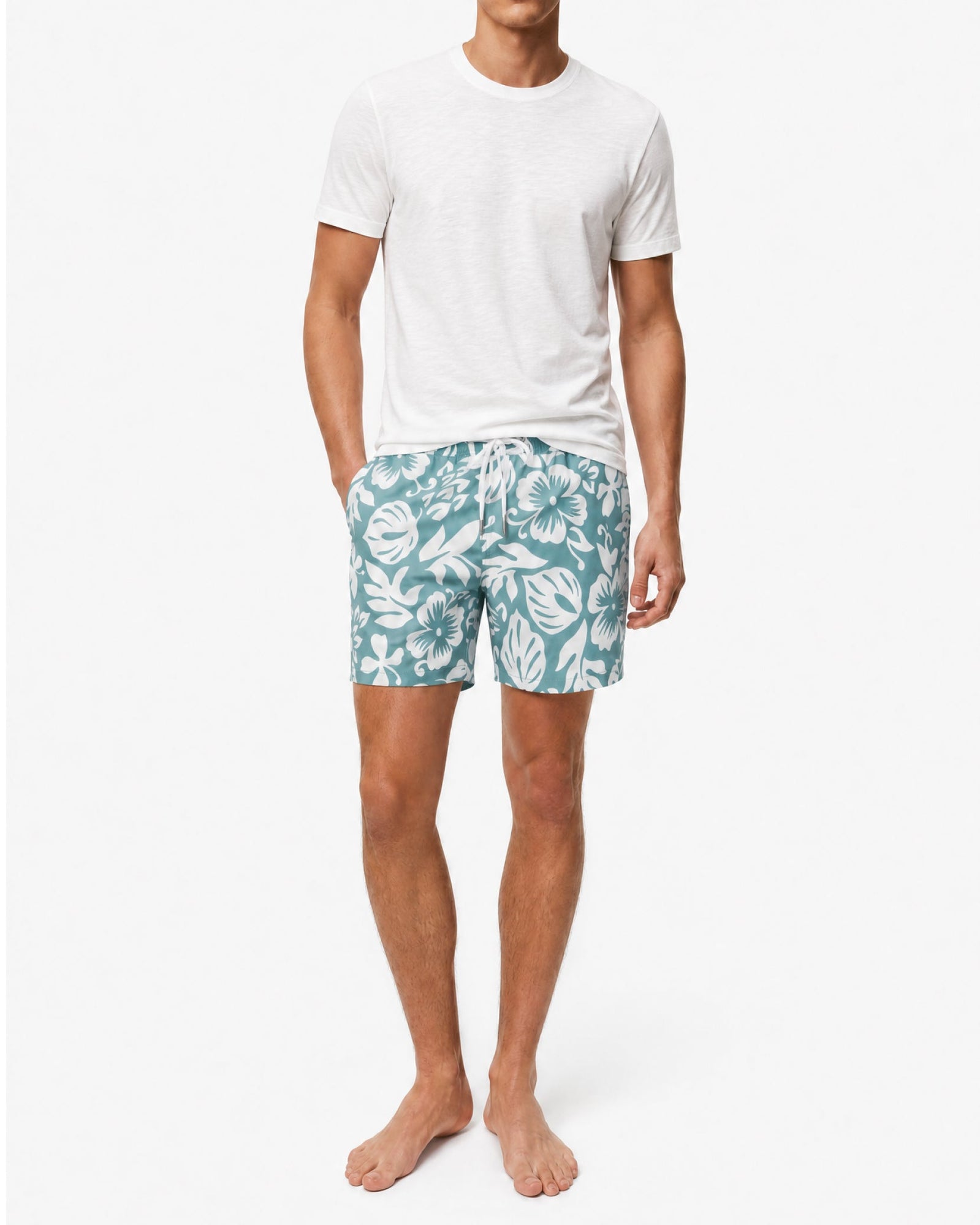 Mens | Stretch Volley Swim Short 5" | Sage