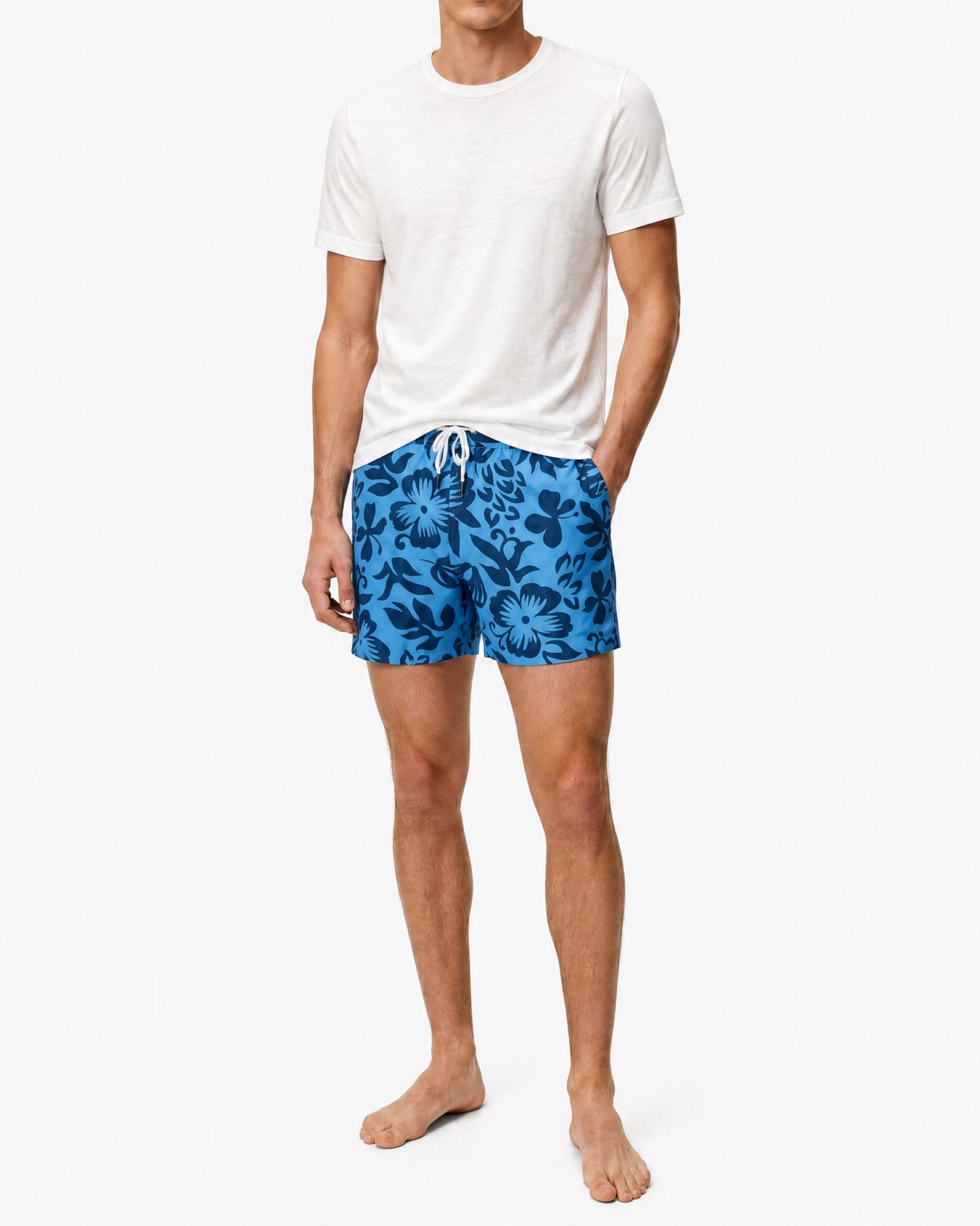 Mens | Stretch Volley Swim Short 5" | Cobalt