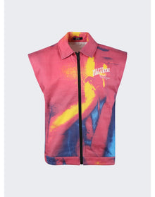 MSFTSrep | Men | Trippy Summer Workwear Vest | Multicolor