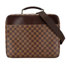 Louis Vuitton | Pre-Owned Damier Ebene Porte Ordinateur Sabana | Brown