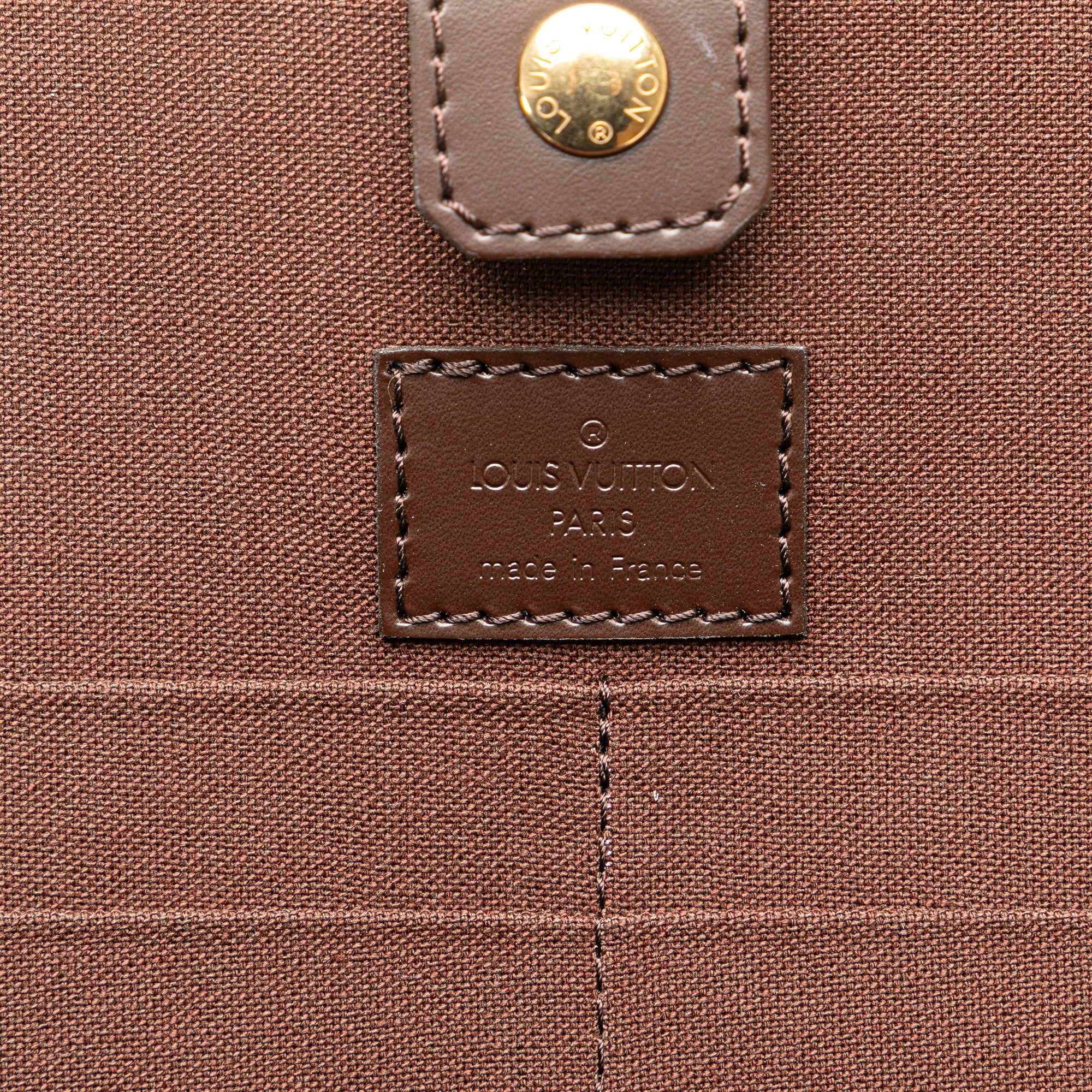 Louis Vuitton | Pre-Owned Damier Ebene Porte Ordinateur Sabana | Brown