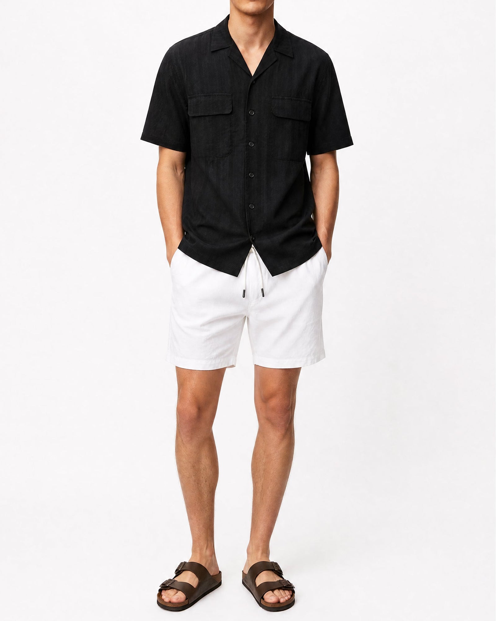 Mens | Utility Camp Shirt | Black