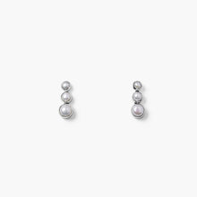 Trio Earrings | Sterling Silver | Freshwater Pearls