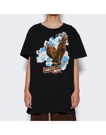 MadeWorn | Men | Harley Eagle T-shirt | Black