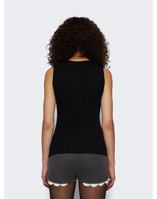 Magda Butrym | Women | Crochet Bra Tank Top | Black