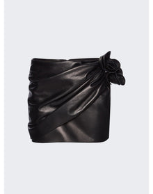 Magda Butrym | Women | Draped Mini Skirt | Black