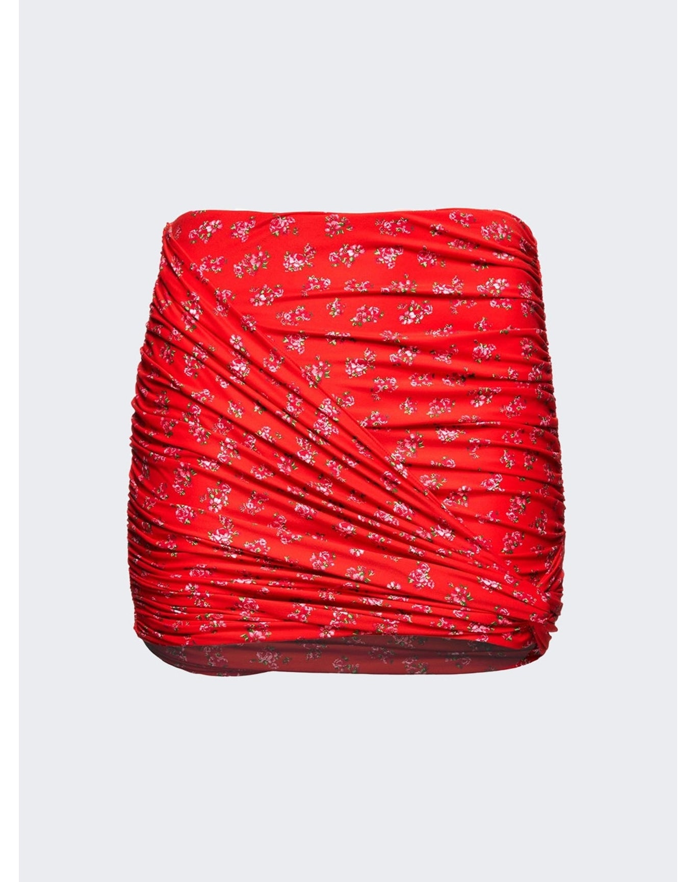 Magda Butrym | Women | Draped Mini Swim Skirt | Red