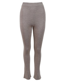Magda Butrym | Women | Fitted Knit Trousers | Beige