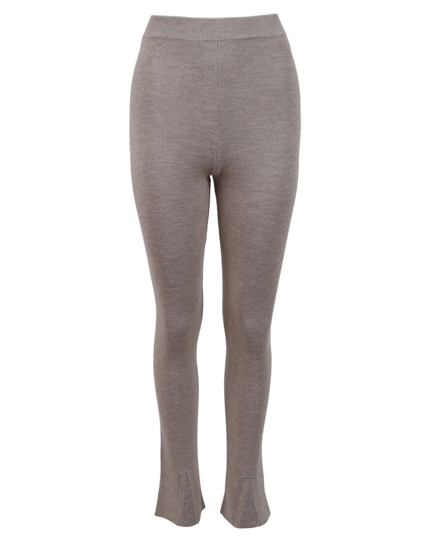 Magda Butrym | Women | Fitted Knit Trousers | Beige