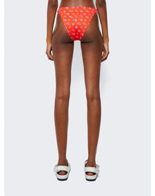 Magda Butrym | Women | High Leg Swim Bottoms | Red