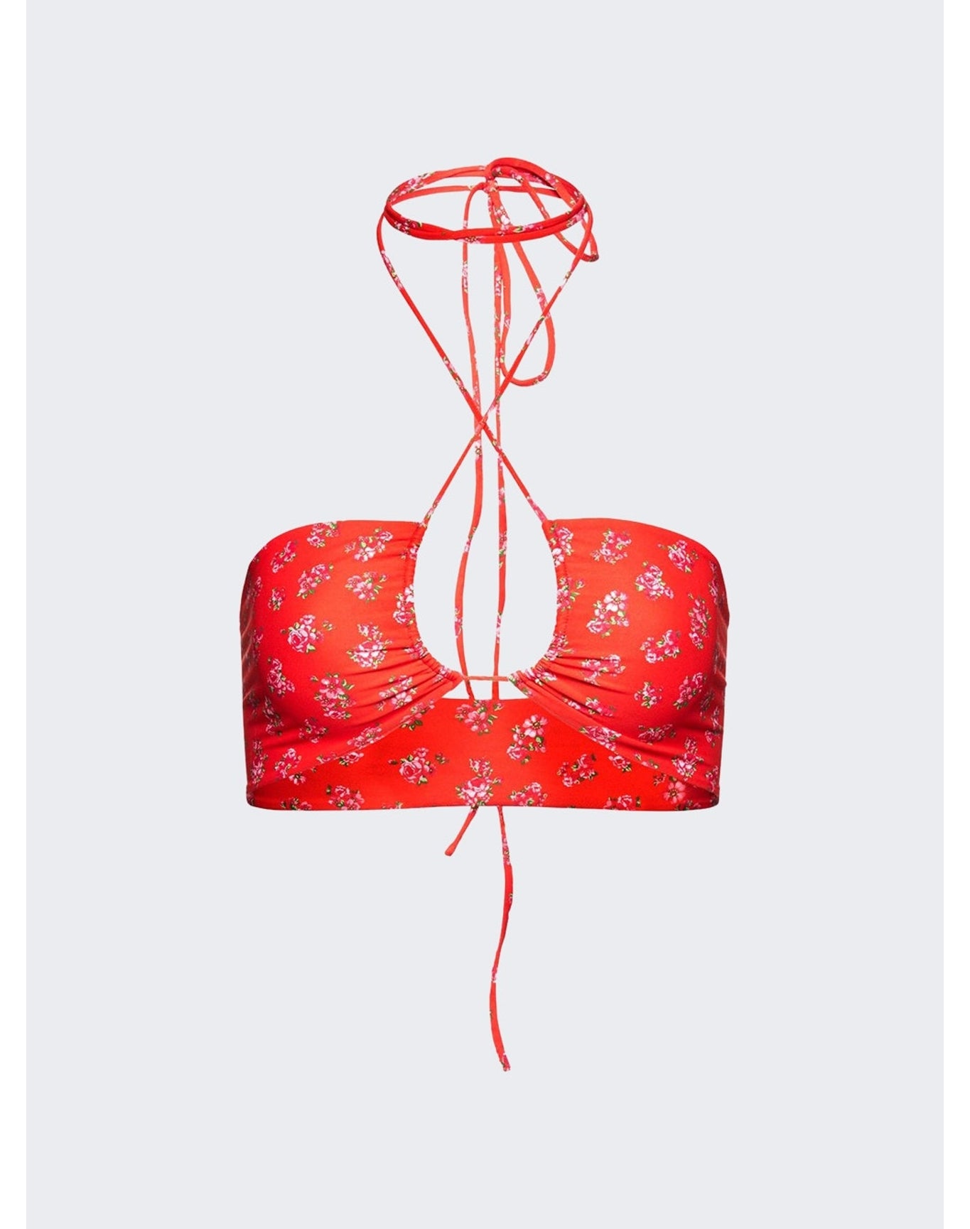 Magda Butrym | Women | High Leg Swim Tops | Red