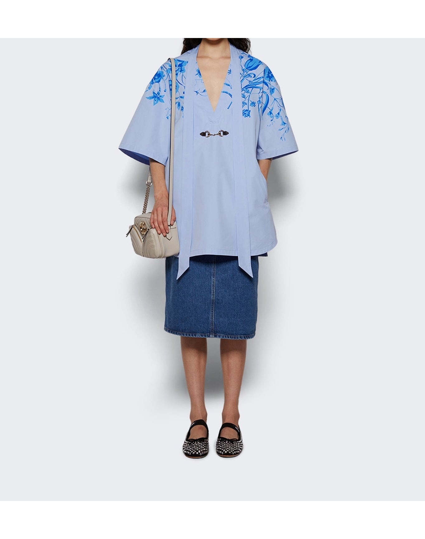 Magda Butrym | Women | Pencil Skirt | Blue