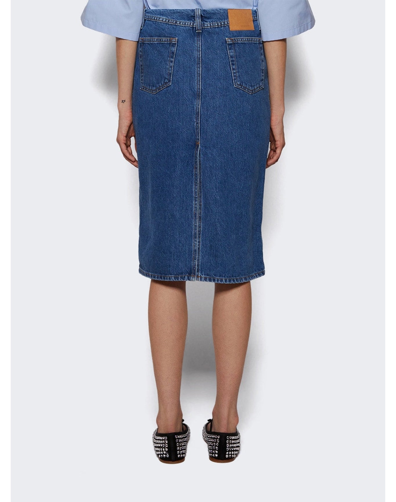 Magda Butrym | Women | Pencil Skirt | Blue