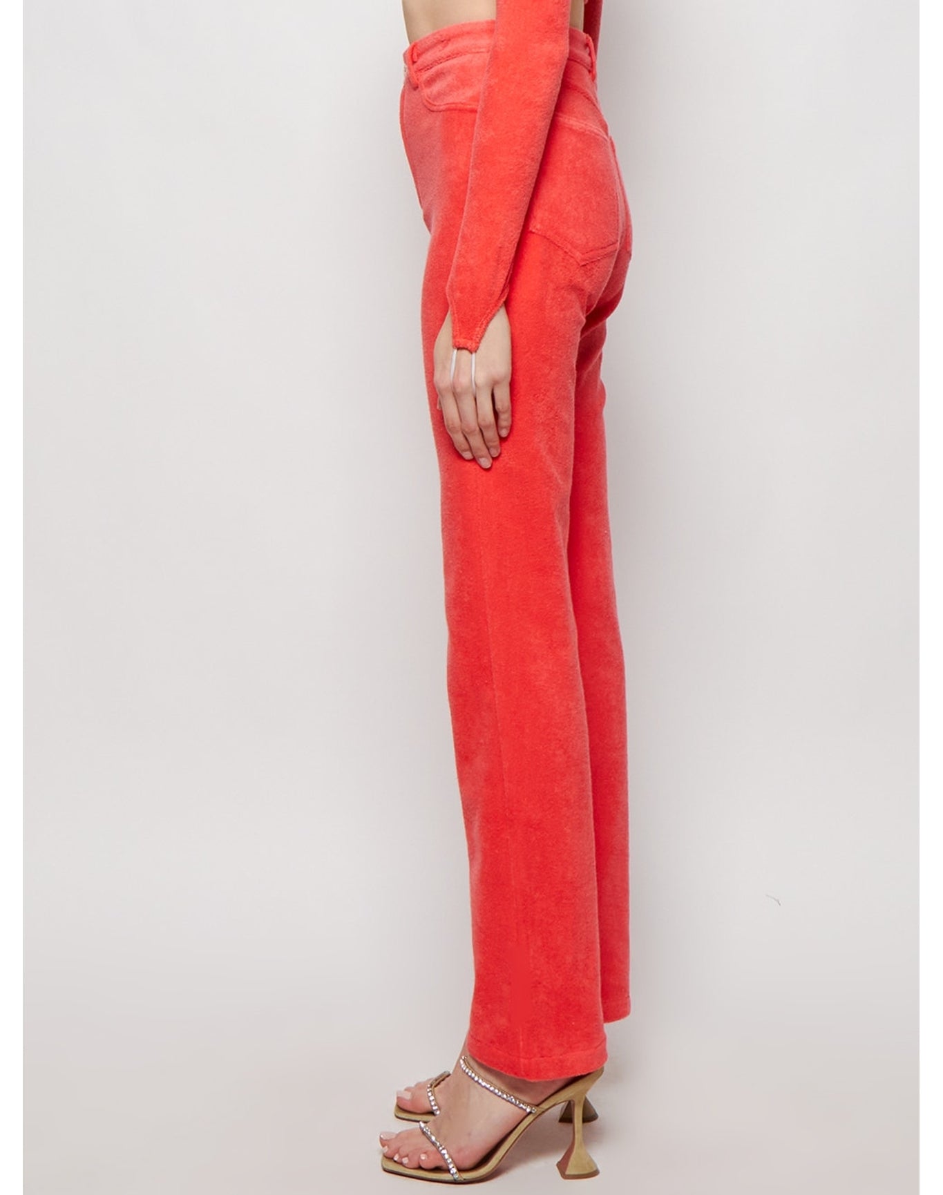 Maisie Wilen | Women | Knitted Mocku tary Jeans | Tomato
