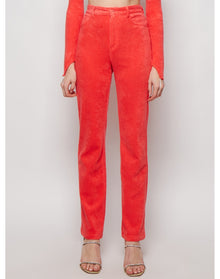 Maisie Wilen | Women | Knitted Mocku tary Jeans | Tomato