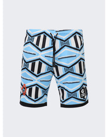 Marcelo Burlon County of Milan | Men | Folk Sport Football Shorts | Light Blue