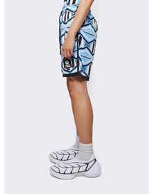 Marcelo Burlon County of Milan | Men | Folk Sport Football Shorts | Light Blue
