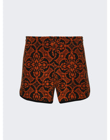 Marine Serre | Men | Oriental Towels Running Short | Red