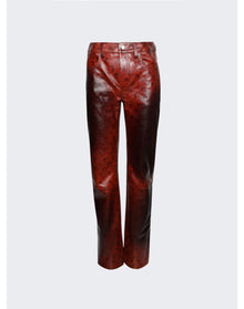 Marine Serre | Women | Airbrushed Straight Leg Pants | Multicolor