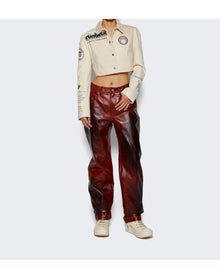 Marine Serre | Women | Airbrushed Straight Leg Pants | Multicolor