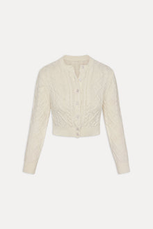 Marley Button Up Knit Cardigan - Honeymoon