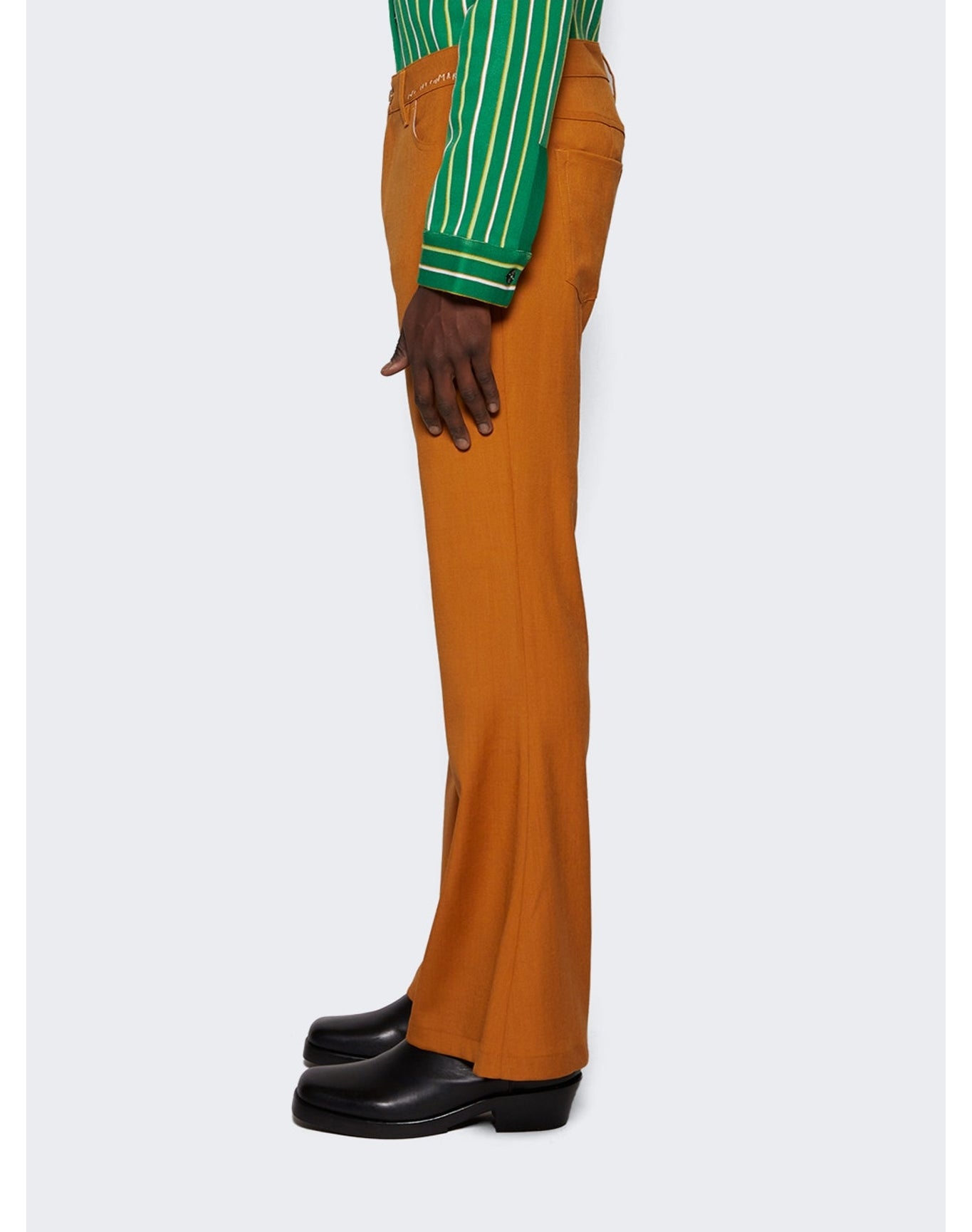 Marni | Men | Flared Trousers | Brown