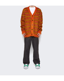 Marni | Men | V-neck Cardigan | Lobster