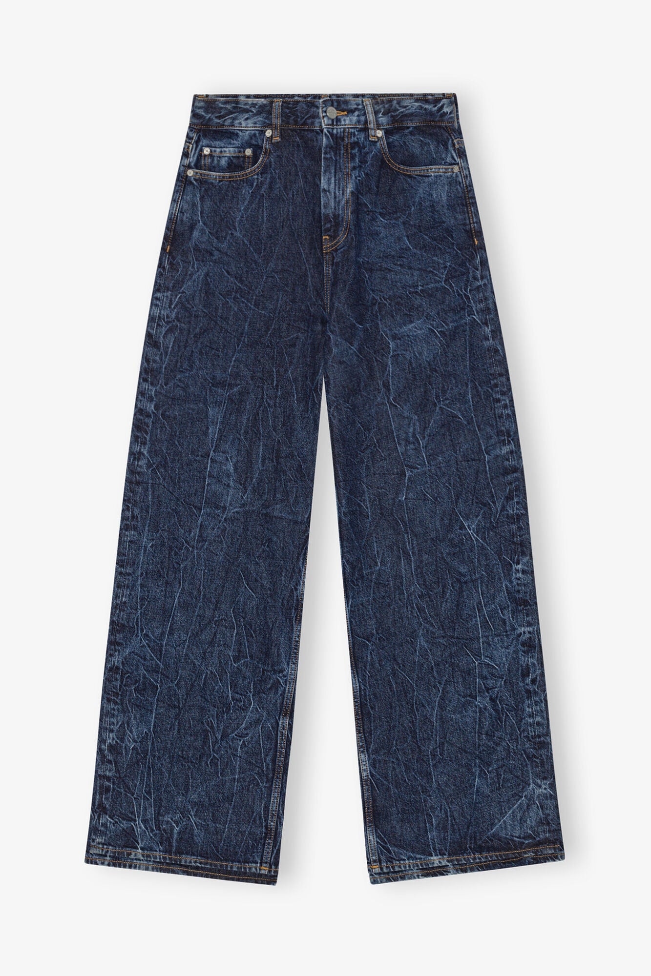 Marri Jeans in Dark Denim | Mid Blue Stone