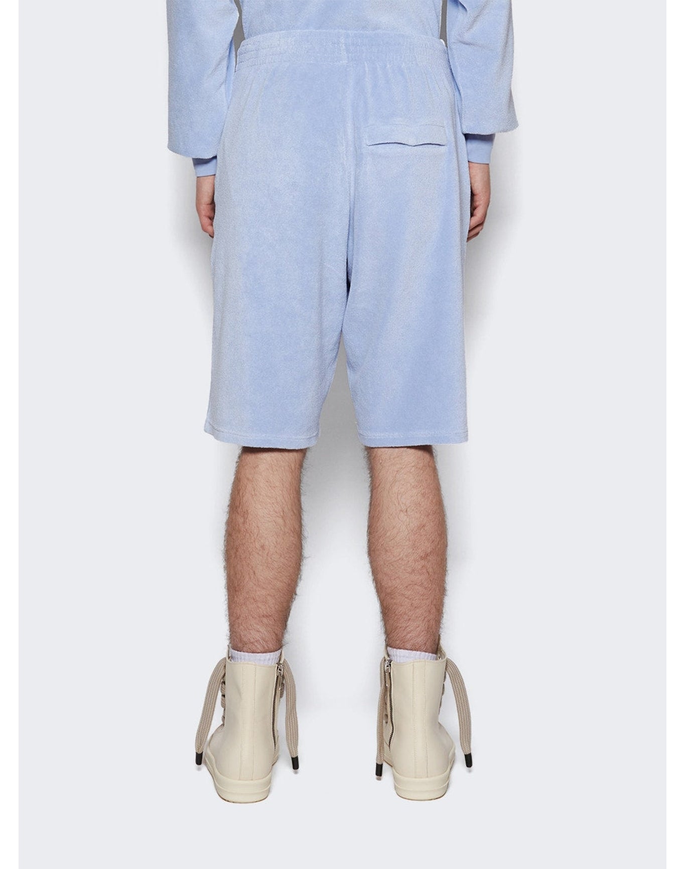 Martine Rose | Men | Relaxed Shorts | Pale Blue x Martine