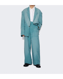 Martine Rose | Men | Single Breasted Jacket | Teal