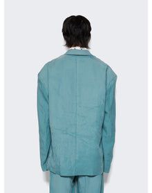 Martine Rose | Men | Single Breasted Jacket | Teal
