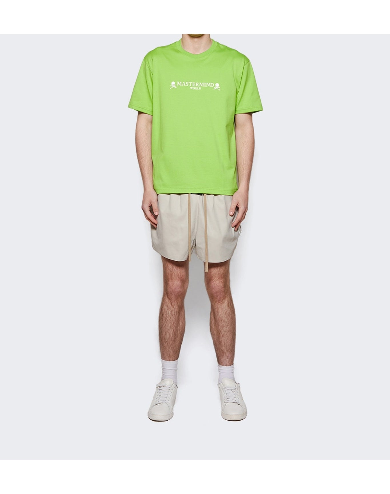 Mastermind World | Men | Logo Skull T-shirt | Lime Green