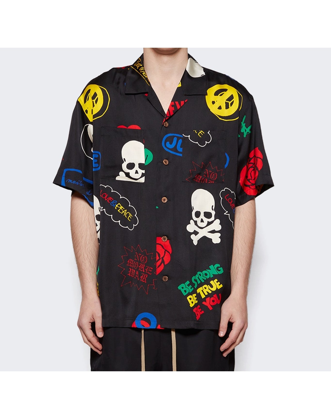 Mastermind World | Men | Silk Shirt | Multicolor