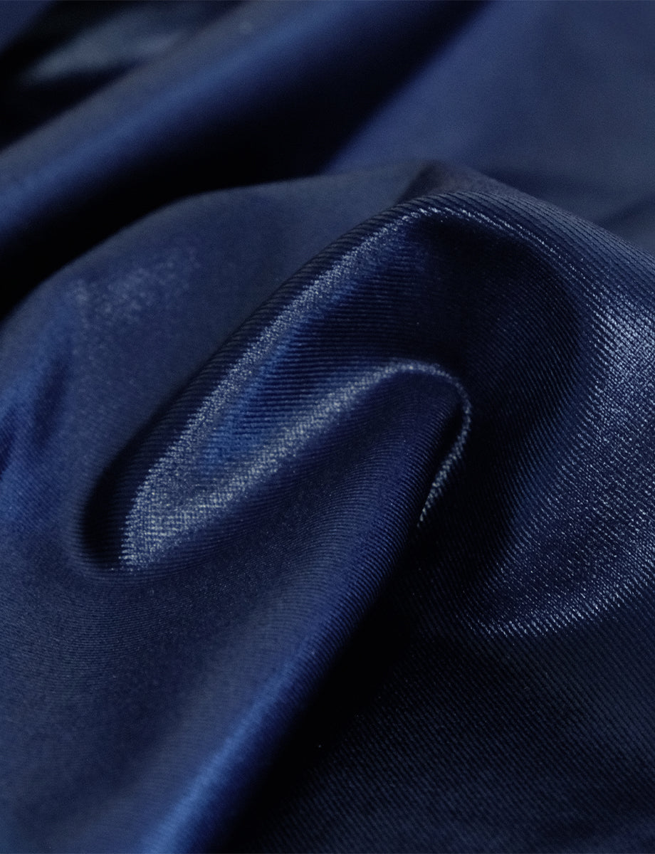 Matte Metallic Legging::Sapphire::Detail